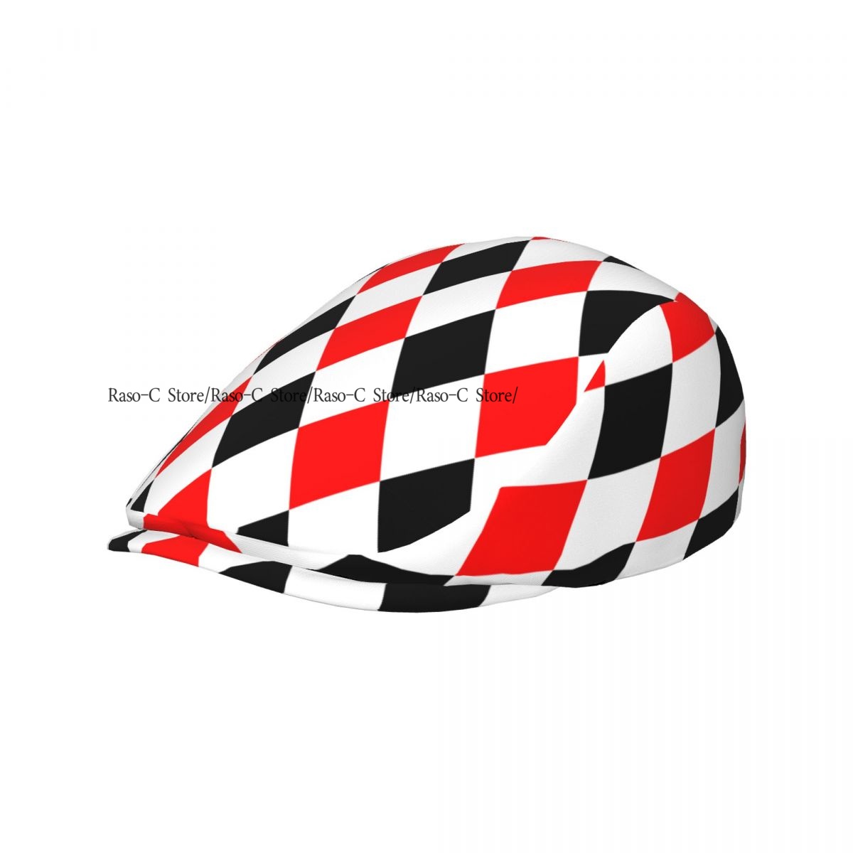 Newsboy Cap Ivy - Spring Summer Adult Flat Cap Red