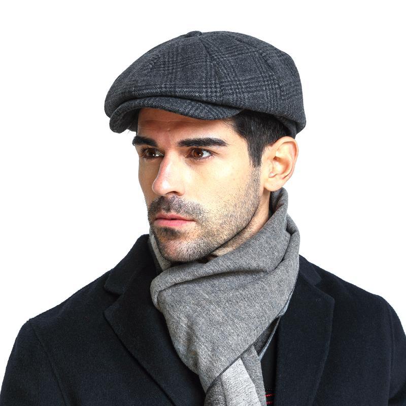 Newsboy Cap Ivy - Big Head Oversize Plus Size Men