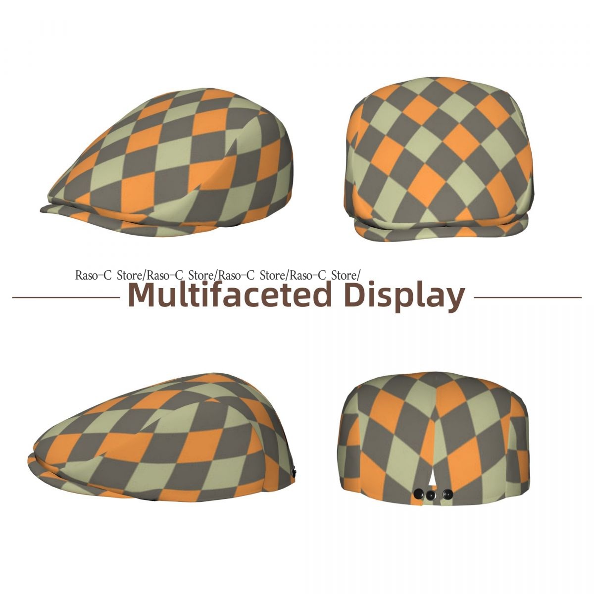 Spring Summer Adult Flat Cap R - Newsboy Cap Ivy ulasan dan harga