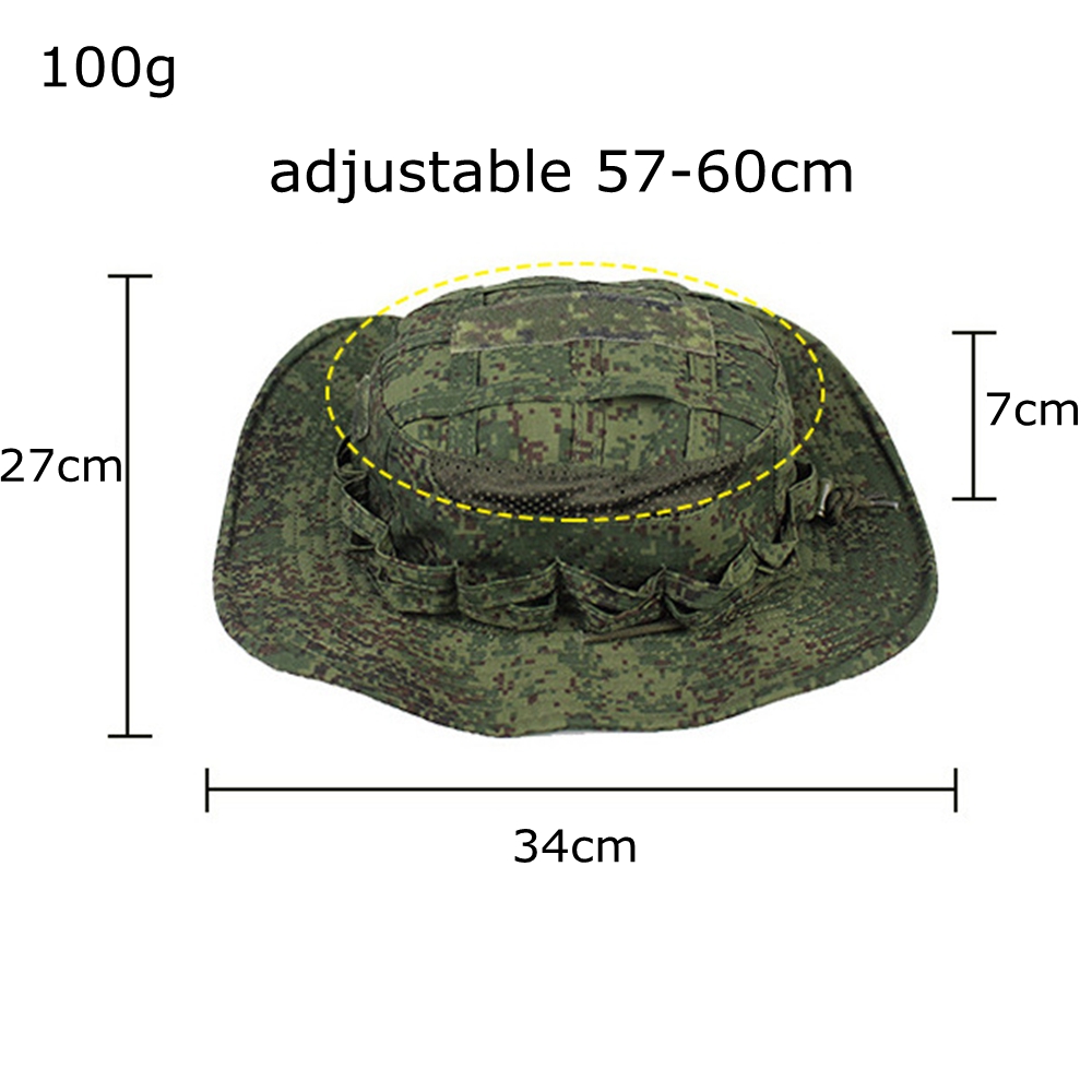 Sun Hat Tactical Breathable Bo - Boonie Hat Tactical ulasan dan harga