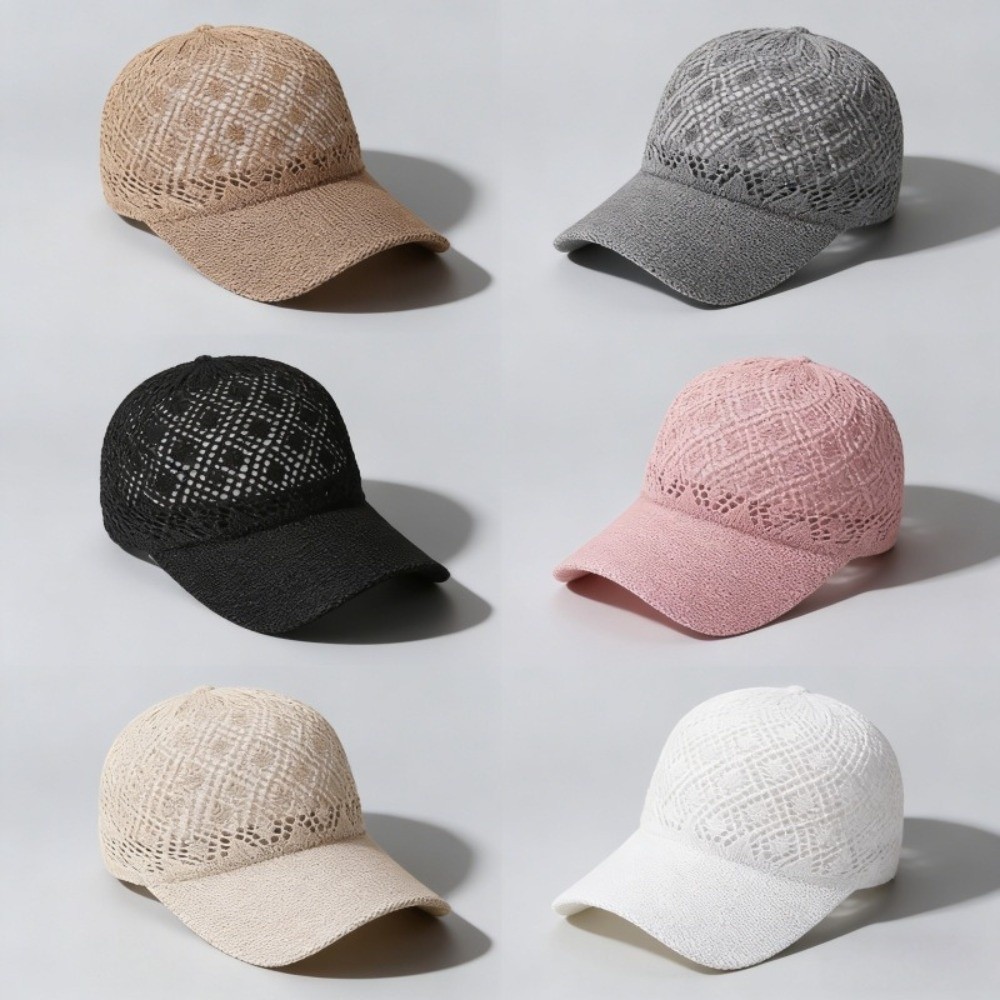 New Hollow Thin Baseball Cap B - Baseball Cap Structured ulasan dan harga